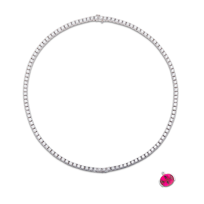 RUBELLITE PENDANT FOR TAYLOR NECKLACE