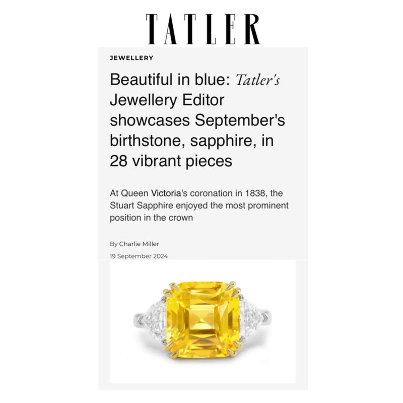 Bridget Yellow Sapphire & Diamond Ring