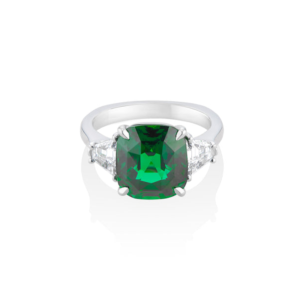 KATE tsavorite & Diamond Ring - SONYA K. Fine Jewelry