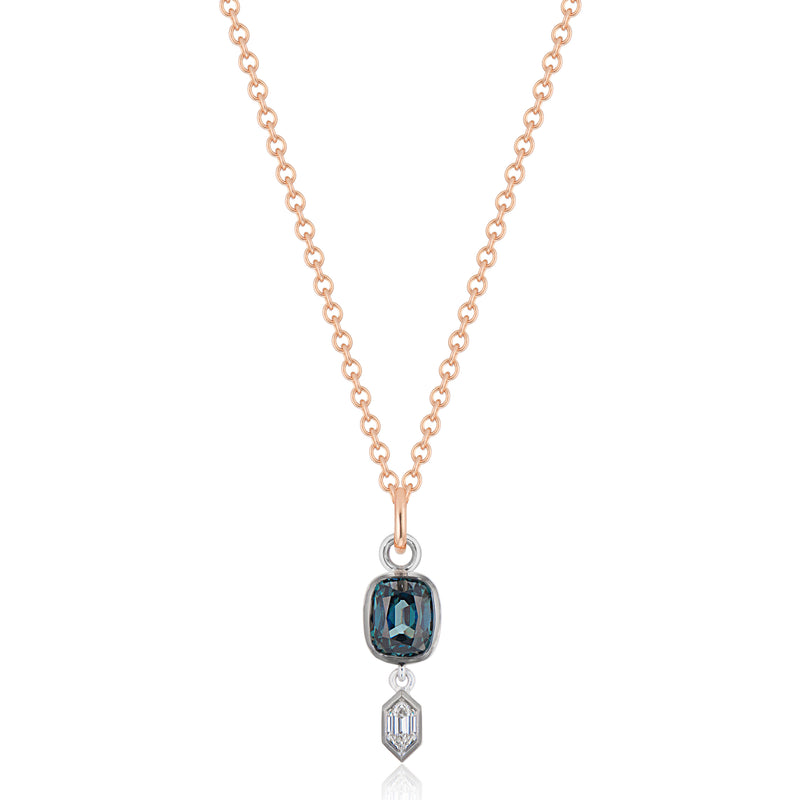 Esti Spinel & Diamond Earrings - SONYA K. Fine Jewelry