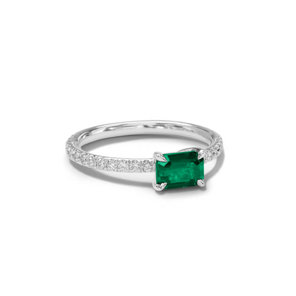 Stackable Tsavorite Ring - SONYA K. Fine Jewelry