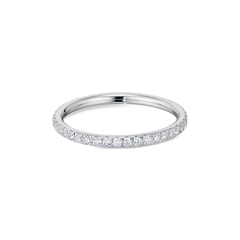 Eternity Ring, White Gold - SONYA K. Fine Jewelry