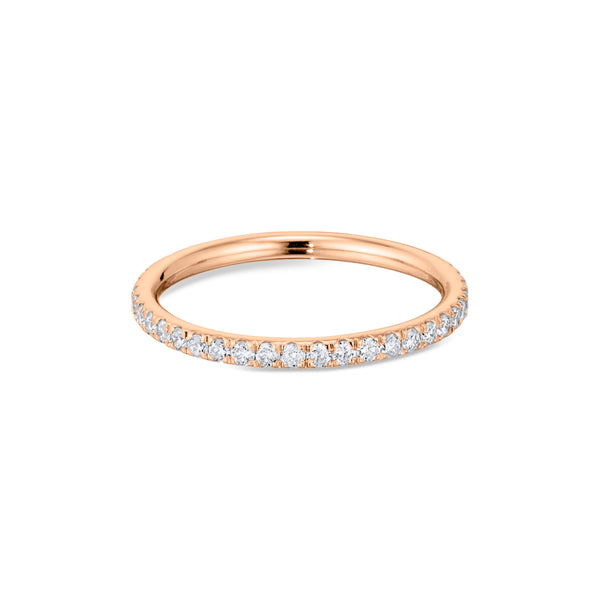 Eternity Ring, Rose Gold - SONYA K. Fine Jewelry