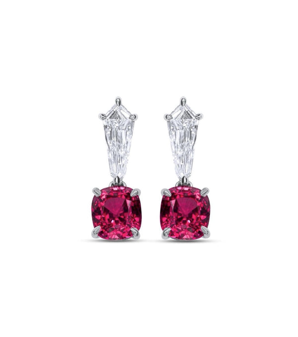 JEDI spinel & diamond Earrings - SONYA K. Fine Jewelry
