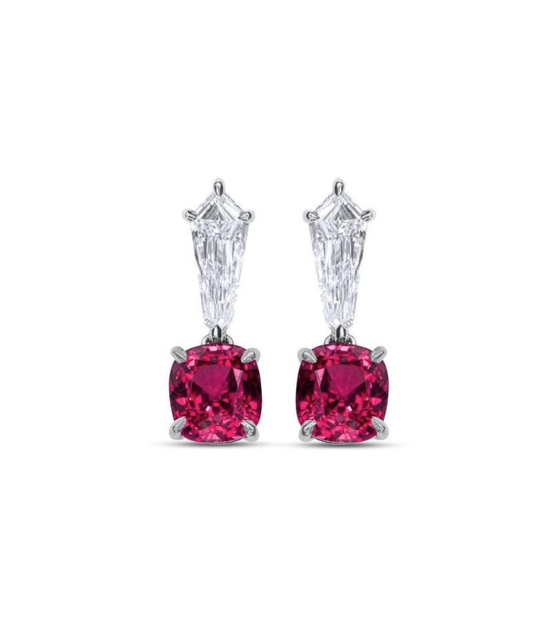 JEDI spinel & diamond Earrings - SONYA K. Fine Jewelry
