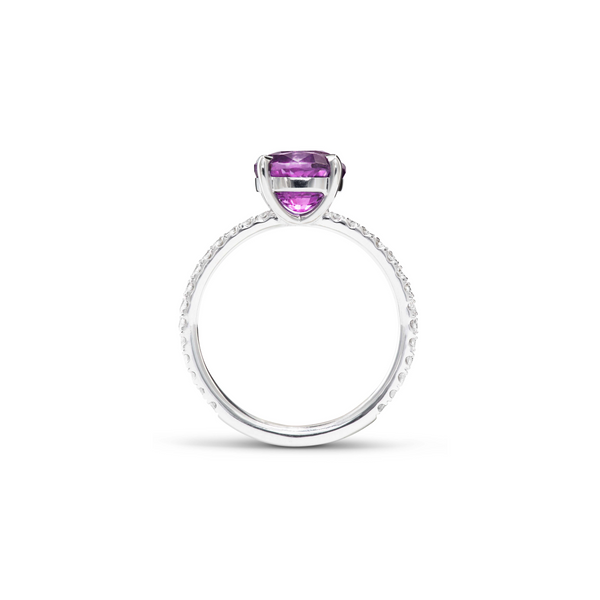 Stackable Purple Sapphire Ring - SONYA K. Fine Jewelry