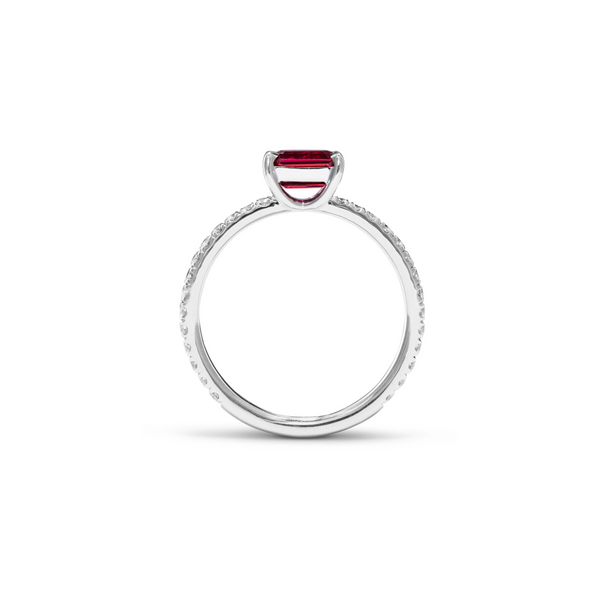 Stackable Ruby Ring - SONYA K. Fine Jewelry