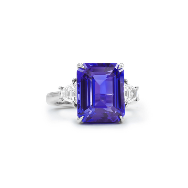 Diana Tanzanite & Diamond Ring
